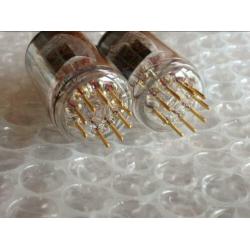 GENALEX GOLD LION 12AT7 ECC81 B739 matched en nieuw,,!