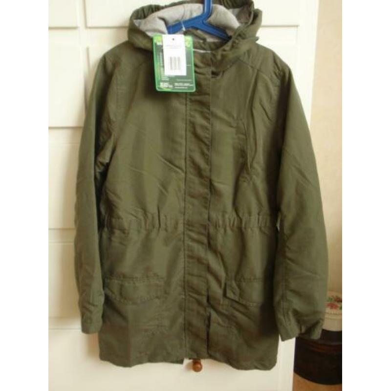 NIEUW: Legergroene zomerjas (parka) maat 152