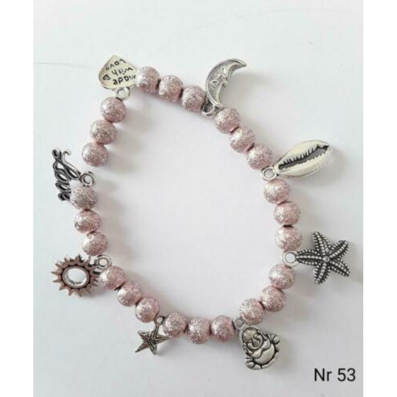 Nieuwe leuke stardust kralen. 75 stuks voor 0,50