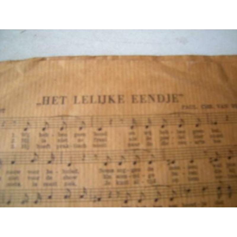 oude vintage vinyl singles van citroen 2cv eend grammofoonpl