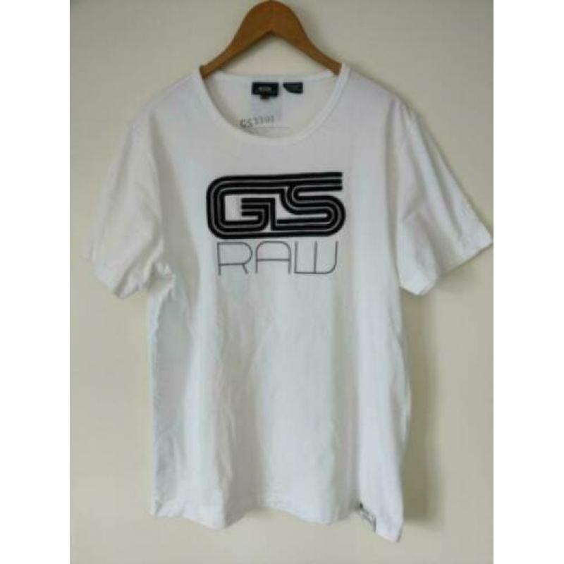 G-Star T-Shirt Kleur Wit Maat XL Nieuwstaat