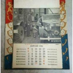 237. Nederlands Nationaal kalender 1946 koningin koninklijk