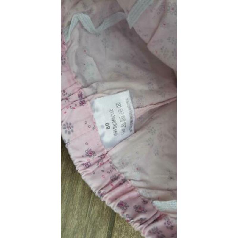 4 korte broeken meisje maat 80 Prenatal H&M