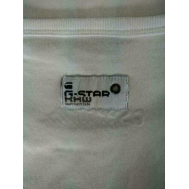 G-Star T-Shirt Kleur Wit Maat XL Nieuwstaat