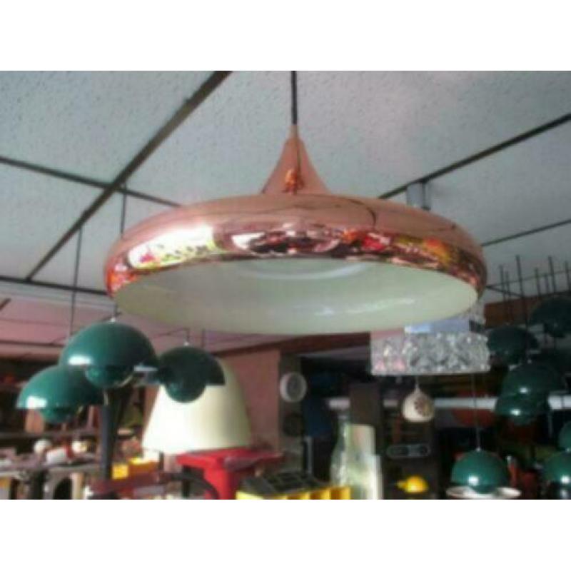 messing hanglamp 39 cm vintage retro design