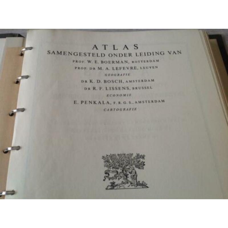 Grote Elsevier Atlas - 1950