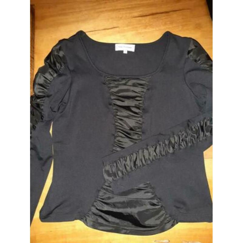 Blouse top anne fontaine mt 2, of te wel 36,38