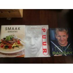 Doos vol kookboeken