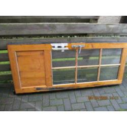 Deur tuinhuis, incl cilinderslot met 2 sleutels voor 15,-