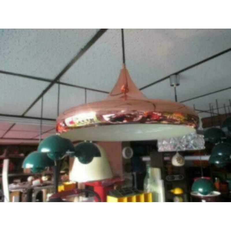 messing hanglamp 39 cm vintage retro design