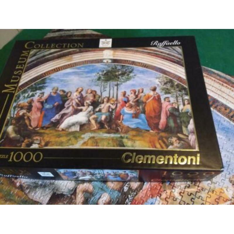 Clementoni puzzel Vaticaanse musea raffaello
