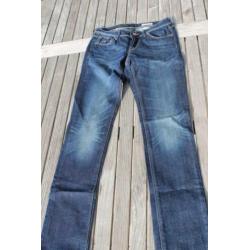 Blauwe spijkerbroek maat 26 &SQIN