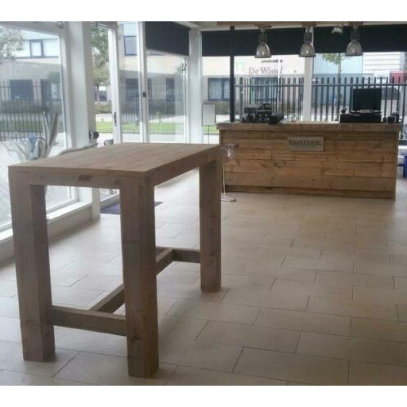 Bartafel steigerhout. Alle modellen op maat gemaakt. NIEUW