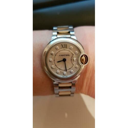 Origineel Cartier horloge model Ballon Bleu in topstaat