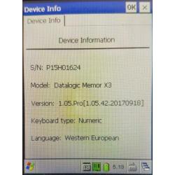 Datalogic Memor X3 met docking station (94A150059)