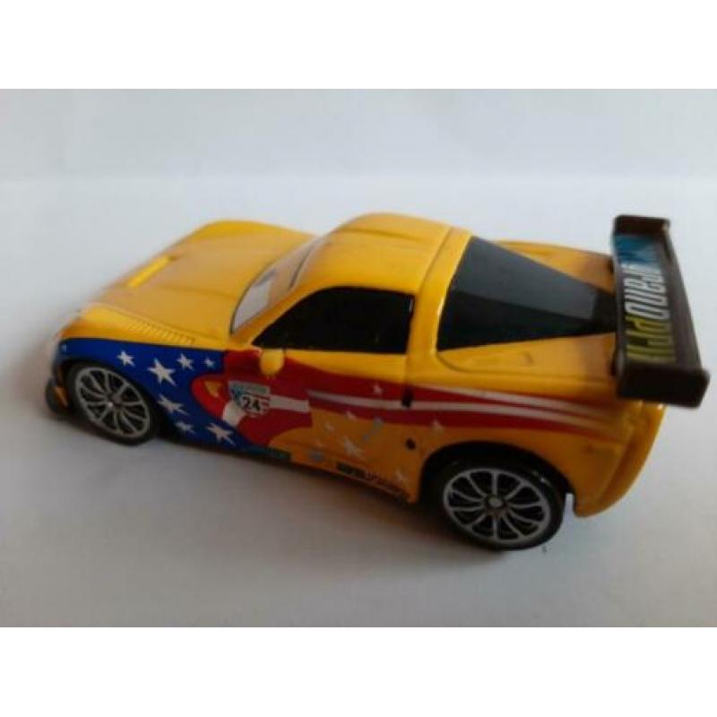Chevrolet Corvette geel Cars Disnay Pixar WGP nr 24 3 inch