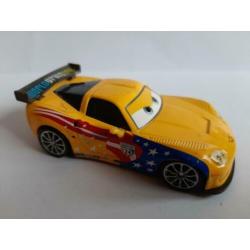 Chevrolet Corvette geel Cars Disnay Pixar WGP nr 24 3 inch