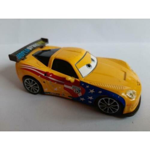 Chevrolet Corvette geel Cars Disnay Pixar WGP nr 24 3 inch