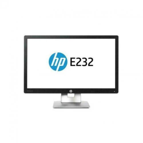 HP EliteDisplay E232 IPS 23" Zwart Full HD Matt-Refurbished