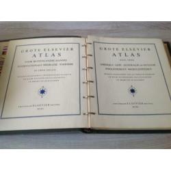 Grote Elsevier Atlas - 1950