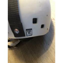 Witte skihelm 51-53 mt salomon