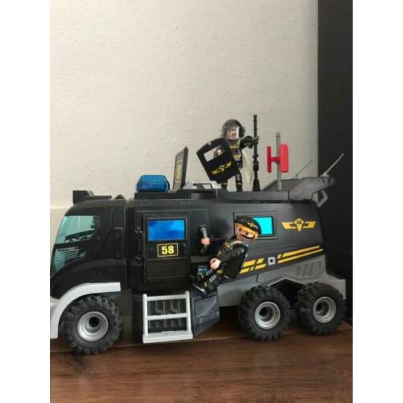 Playmobil Truck Politie als nieuw