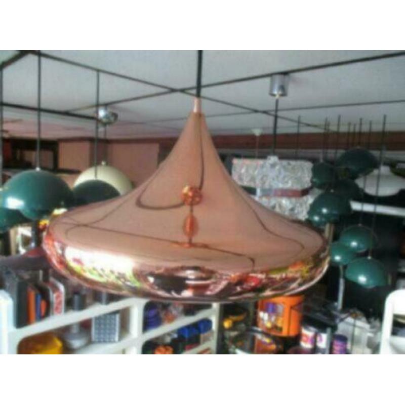 messing hanglamp 39 cm vintage retro design