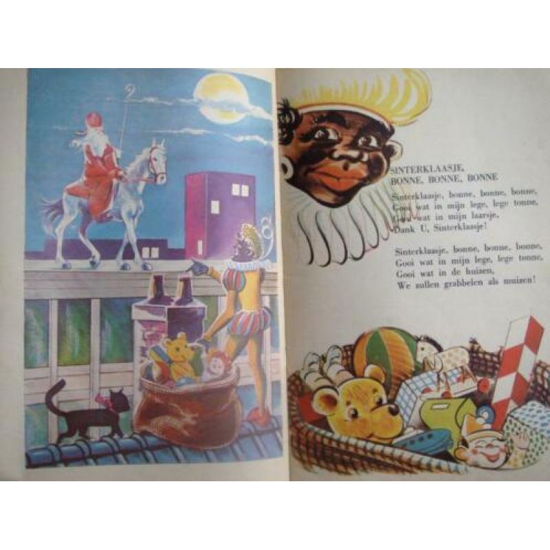 oud sinterklaasboek Sinterklaas jaren 70 € 3,50
