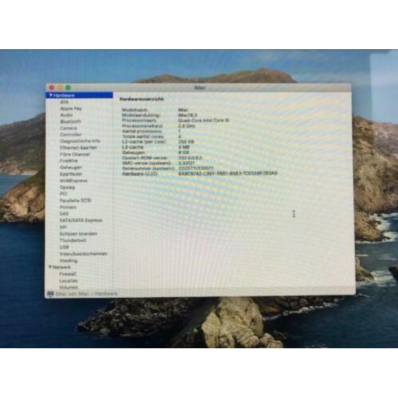 Imac 21,5 inch late 2015
