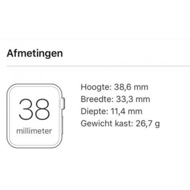 Apple Watch serie 3 te koop!