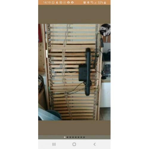 Elektrische lattenbodem, maat 90x200
