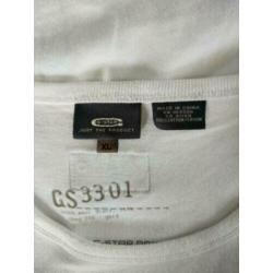 G-Star T-Shirt Kleur Wit Maat XL Nieuwstaat
