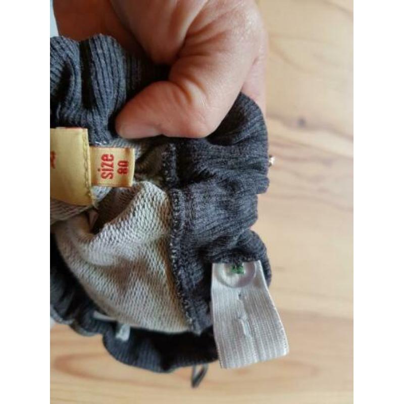 Hele leuke warme broek van Albababy maat 80