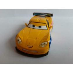 Chevrolet Corvette geel Cars Disnay Pixar WGP nr 24 3 inch