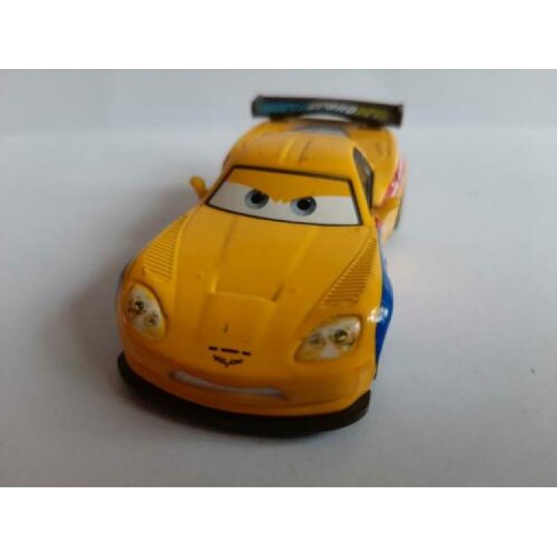 Chevrolet Corvette geel Cars Disnay Pixar WGP nr 24 3 inch