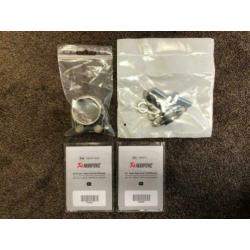 Akrapovic Black uitlaat demper Yamaha X-Max 400 XMax 18-20