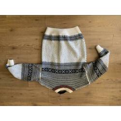Vintage Noors wollen vest Norwool L M