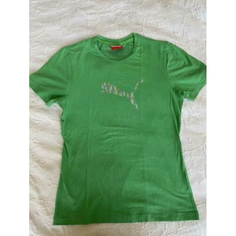 Groen shirt, Puma, maat 52