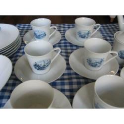 Holland Streekservies Bavaria jaren60/70 izgs