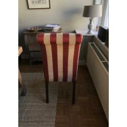 6 eettafel stoelen