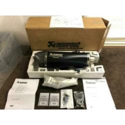 Akrapovic Black uitlaat demper Yamaha X-Max 400 XMax 18-20
