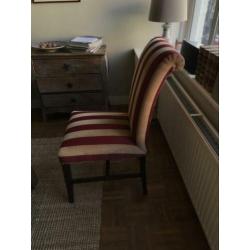 6 eettafel stoelen