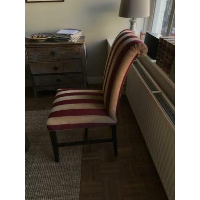 6 eettafel stoelen