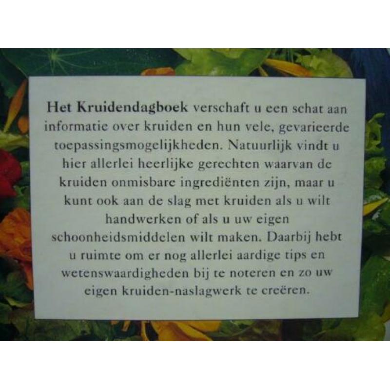Het Kruiden Dagboek (nog nieuw boek)