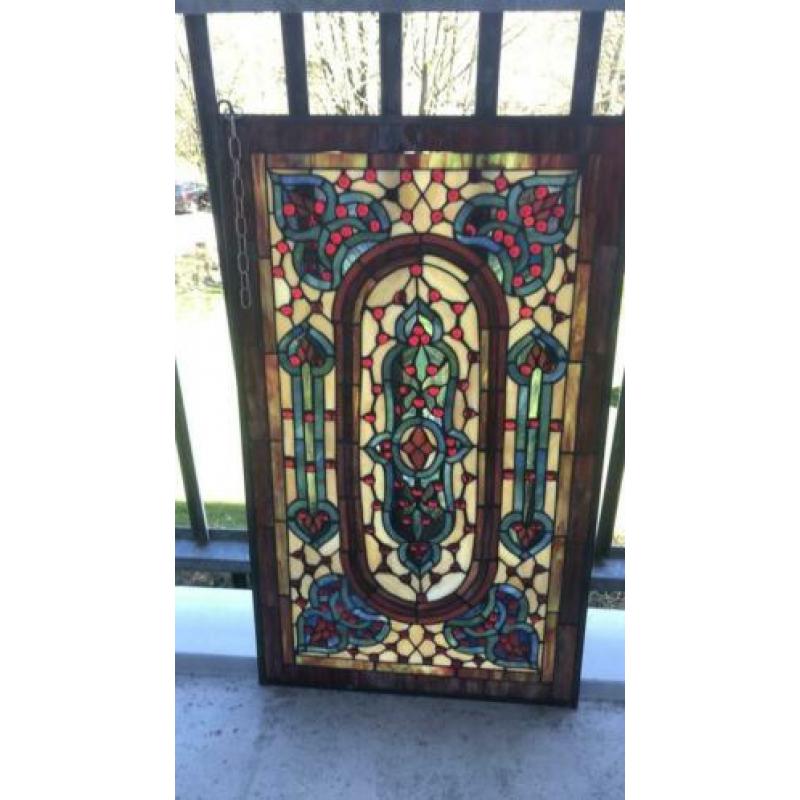 Glas in lood paneel 90x50 h/b