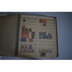 36) Heel oud stockboek met postfris Nederland