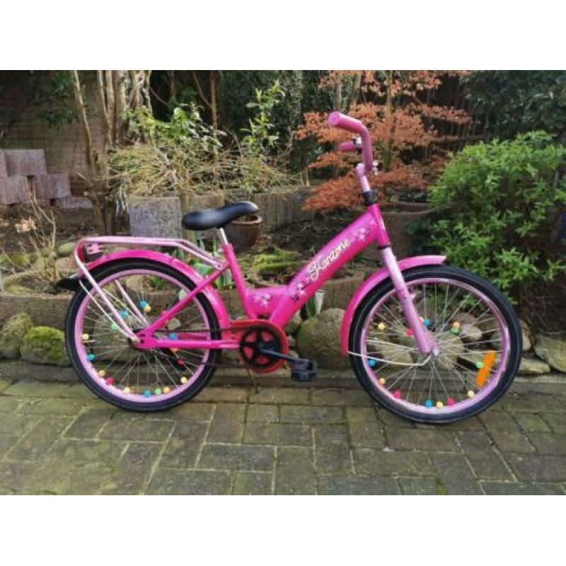 ????Kanzone roze meisjesfiets 20 inch!