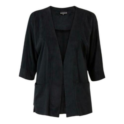 SPS Superstar zomer blazer/jasje/colbert, zwart, mt 40 nieuw