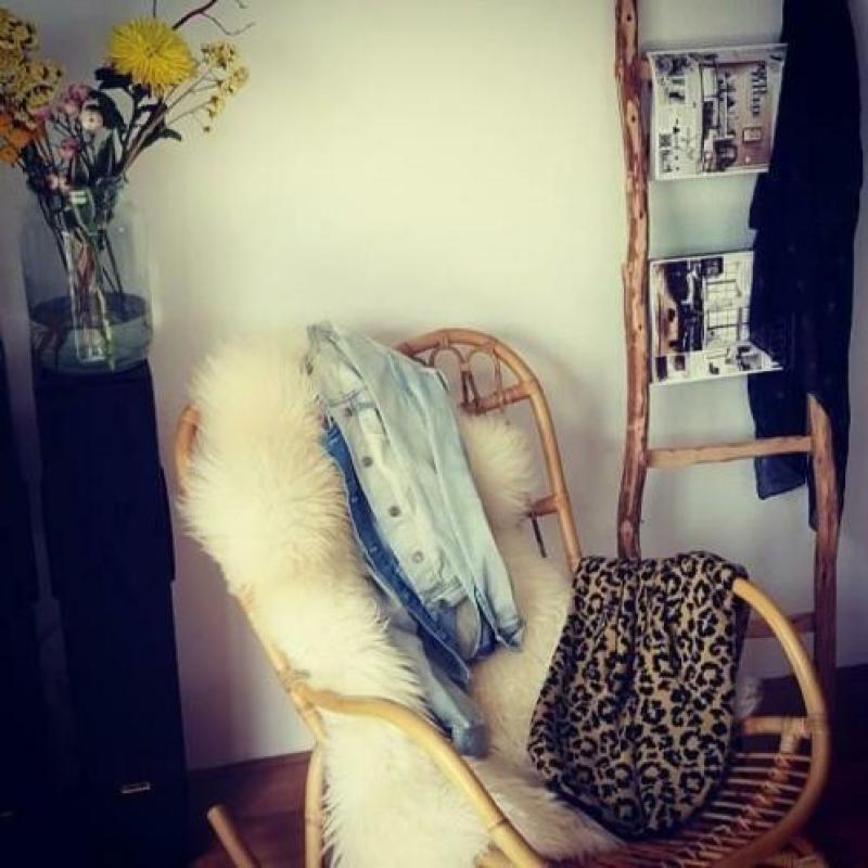 Houten ladder, interieur, styling