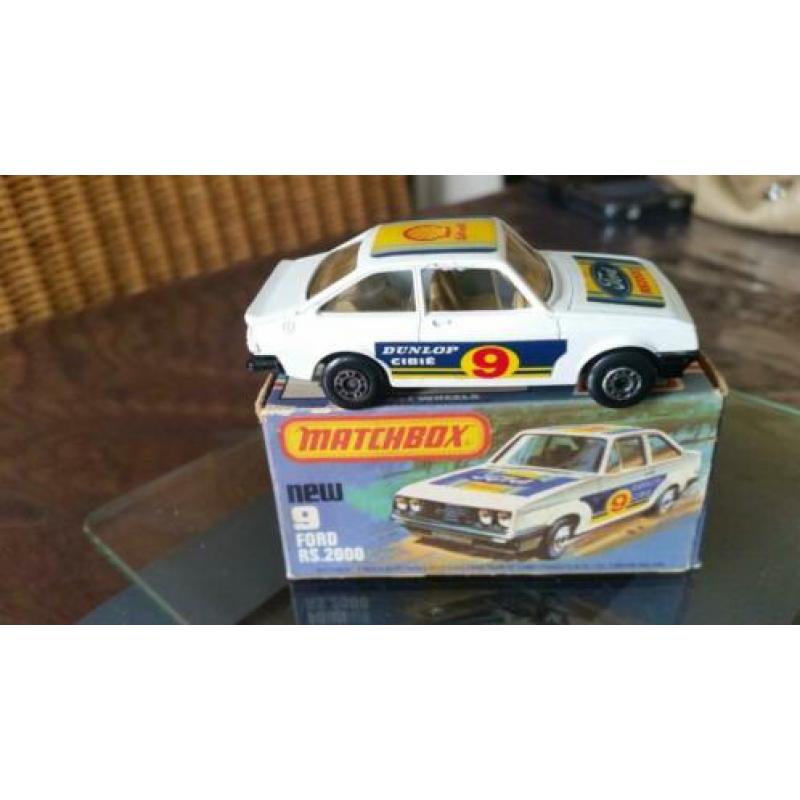 Matchbox 9f Ford Escort RS2000 MIB